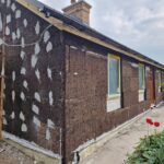 Cork Board before plaster